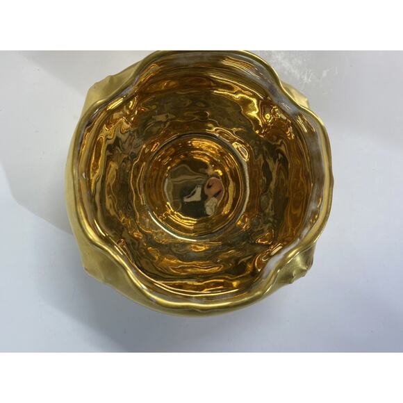 Antique RC Moliere Bavaria Porcelain Gold Creamer Sugar Set Signed 1891-1906 - Picture 7 of 11